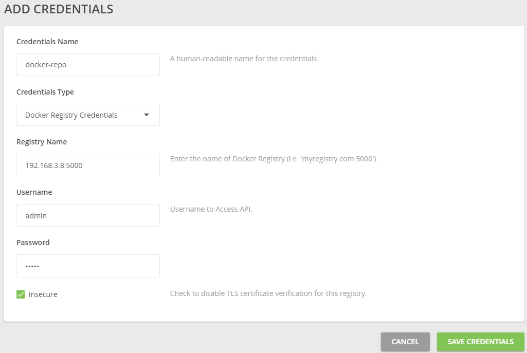 Docker Registry
