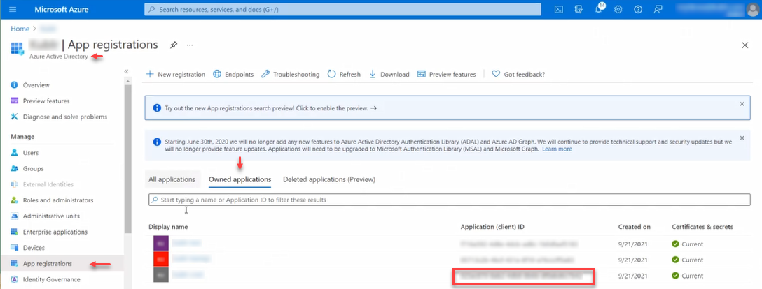 Application ID