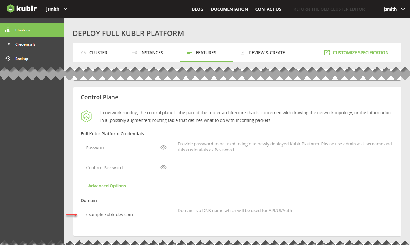 Platform - FEATURES - Domain