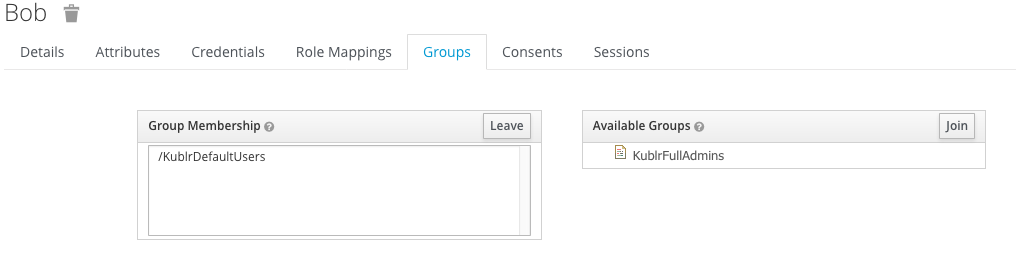 Keycloak User Groups