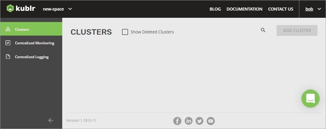 User Screen