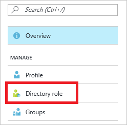 Directory role